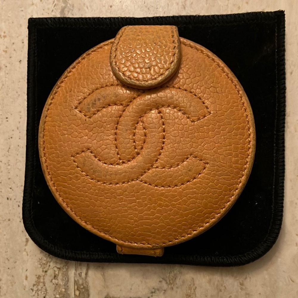 Vintage Chanel Compact Mirror.